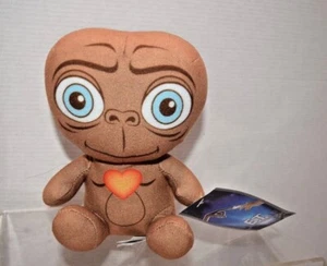 E.T. Big Head Plush 6" Stuffed Animal Alien Movie Phone Home Amblin Universal - Picture 1 of 4