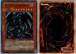 YUGIOH! RED-EYES BLACK METAL DRAGON - ILIMITADO SUPER RARO PP01-EN015 - Imagen 1 de 1