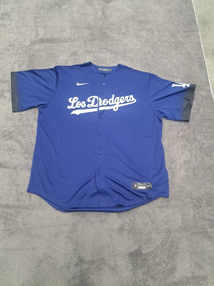 La Los Angeles Dodgers Nike MLB City Connect Jersey Men’s Size XL Blue