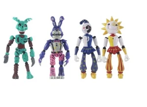 Set of 4 FNAF Five Nights at Freddy's Action Figure Christmas Gift Xmas Toy 2024 - Picture 1 of 6