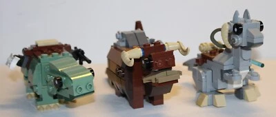 Lego Star Wars Bantha, Tauntaun & Dewback builds 100% complete! - Image 1 of 4