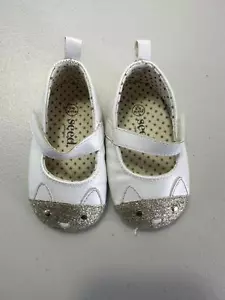 3-6 Months Seed Baby Toddler Cat Shoes Adorable Slip On - Picture 1 of 2