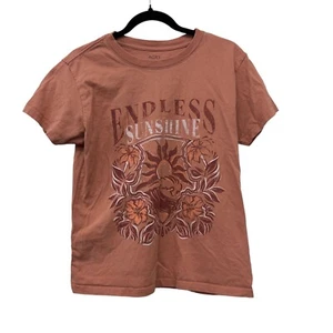 Roxy endless sunshine graphic short sleeve crew neck womens top Size: XS - Picture 1 of 6