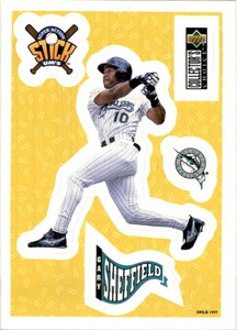 1997 Collector's Choice Stick'Ums Retail #24 Gary Sheffield