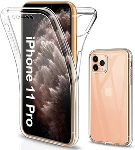 CUSTODIA Fullbody COVER TPU Fronte Retro 360° per APPLE IPHONE 11 PRO - Foto 1 di 4
