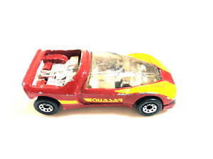 1984 MATCHBOX PEUGEOT QUASAR 1.64 classic car diecast toy red yellow