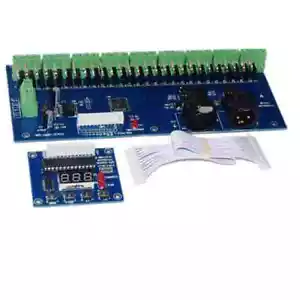 WS-DMX-27CH-LED Decoder DMX512 Controller Dimmer 12-24 V 27A - Foto 1 di 1
