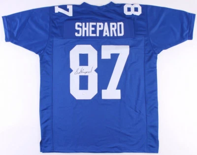 STERLING SHEPARD AUTOGRAPHED CUSTOM JERSEY (NEW YORK GIANTS) - JSA COA! - Image 1 of 4