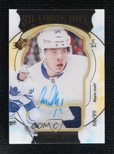 2016-17 SPx Gold Premium Material /99 Auston Matthews #75 Rookie Auto RC