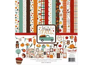 Kit de colección de cartuchos Echo Park Paper HAPPY FALL 12x12 - Imagen 1 de 1