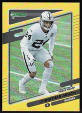 2021 Donruss Press Proof GOLD #89 Johnathan Abram   - FREE SHIPPING