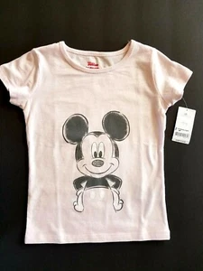 NWT Disney Toddler Girls 4T Mickey Mouse T-shirt Tee Shirt Top Reg. $18.00 NEW - Picture 1 of 3