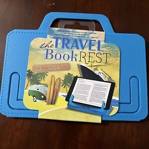 IF The Travel Book Rest Beachy Blue Hands Free Tablet Book Holder Portable Stand