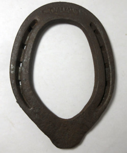 vintage Diamond steel close horseshoe horse shoe equine decor blacksmith western