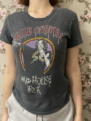 RARO!! Camiseta Trunk LTD 2003 Alice Cooper Rara Gris Rock Edición Limitada Talla 1 Foto 1 de 4