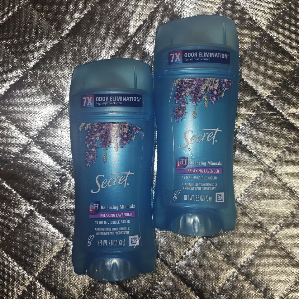 Secret Antiperspirant and Deodorant for Women with Lavender Lot Of 2 - Image 1 of 1