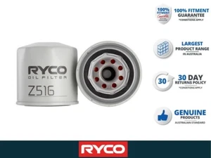 Ryco Oil Filter Fits Ford Falcon 4.0 BF i XR6 Z516 - Picture 1 of 2