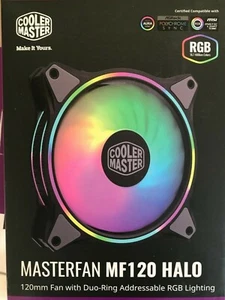 Cooler Master - MF120 - Halo Cooling Case Fan - 1 Pack - Picture 1 of 3
