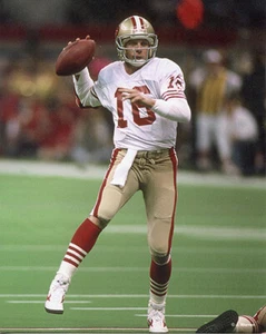 Joe Montana Super Bowl XXIV 1989-1990 SAN FRANCISCO 49ERS 8X10 FOTO - Bild 1 von 1