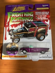 Johnny Fright’ning Lightning Elvira’s Purple Macabre Mobile 1959 Ford T-Bird PIN - Picture 1 of 2