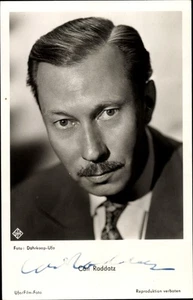Ak Schauspieler Carl Raddatz, Portrait, Autogramm - 3868271 - Bild 1 von 2