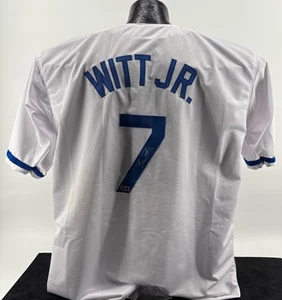 Camiseta firmada por Bobby Witt Jr de los Reales de Kansas City - Imagen 1 de 2