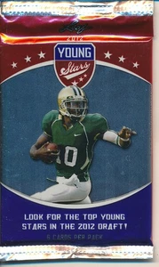 10 PACK LOT 2012 LEAF YOUNG STARS SEALED FOOTBALL 6 CARDS PER PACK - Picture 1 of 2