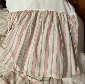Chaps Ralph Lauren Französische Riviera Queen King Bett Rock Staub Rüschen 100% Baumwolle - Bild 1 von 3