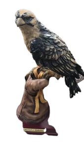 Vintage Montefiori Collection Statue Eagle Hawk Falcon Italy Design Rare China - Picture 1 of 13