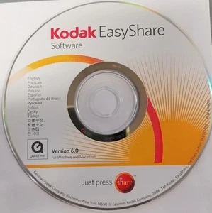 Kodak EasyShare Software Version 6.0 CD Tested Works - Picture 1 of 1