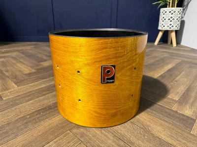 Premier XPK 12”x10” Tom Drum Shell madera desnuda #ND50 Foto 1 de 4