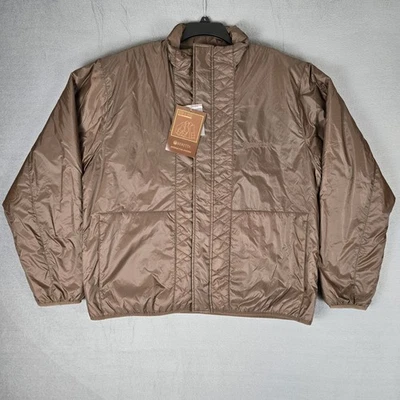 Beretta Jacket Mens 2XL BIS Interactive System Brown Full Zip Outdoor Puffer NWT - Image 1 of 4