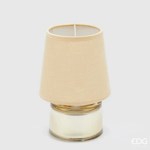 EDG Enzo De Gasperi Lampada da Tavolo Cozy H 18 Cm D 12 Cm IP 20 Champagne Scato - Imagen 1 de 4