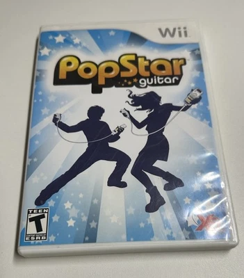 Nintendo Wii PopStar Guitar Complete Game with Manual Video Game - Image 1 of 2