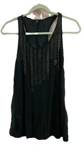 Banana Republic | Camiseta sin mangas negra para mujer | Racerback | Talla XS - Imagen 1 de 7