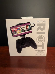 Rotor Riot Lightning Controller connesso per Apple iOS7 o versioni successive - Nero - Foto 1 di 4