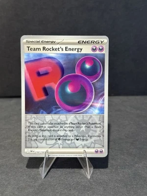 Team Rocket's Energy 182/182 Sv10: Destined Rivals Reverse Holo - Image 1 of 2