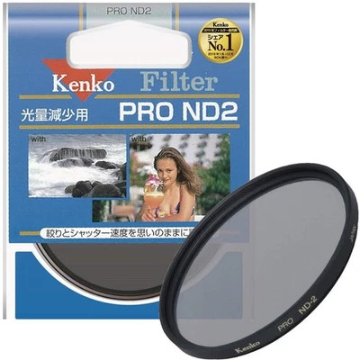 KENKO ND Filter Pro ND2 62mm for light intensity adjustment 362600 - Image 1 of 4