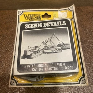 Woodland Scenics D246 HO Scale Hyster Logging Cruiser & Tractor Kit NIB/NOS - Picture 1 of 5