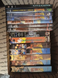 Vintage Anime DVD VHS Sammlung alle gezeigt enthalten getestet funktioniert Hellsing Dbz - Bild 1 von 1