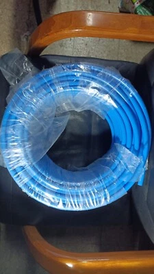 Tubo Aria Compressa PU 3/8 10x14 mm  lineare flessibile 50 metri 280 Psi 20 Bar - Immagine 1 di 2