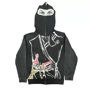 Vintage Volcom Ninja Full Zip Hoodie - Picture 1 of 3