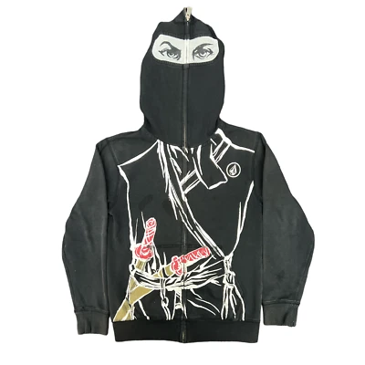 Vintage Volcom Ninja Full Zip Hoodie - Image 1 of 3
