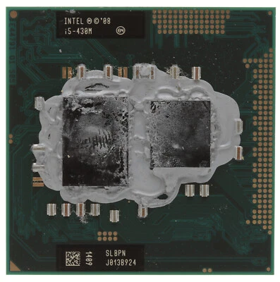 SLBPN Genuine Intel Core I5-430M 2.267GHZ 3MB Laptop CPU Socket G1 - USED - Image 1 of 2