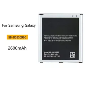 For Samsung Galaxy J3 J5 J2 Prime J327 Replacement Battery EB-BG530BBC 2600mAh Battery - Picture 1 of 5