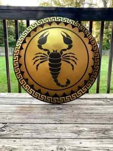 Medieval Authentic Greek Hoplite SCORPION Shield - Picture 1 of 3