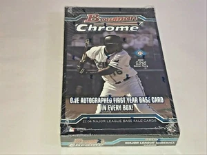 2004 Bowman Chrome Baseball Unopened Sealed Hobby Box Yadi Molina & Felix Rookie - Picture 1 of 5