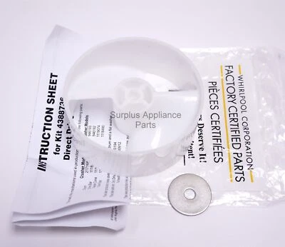 Whirlpool Kenmore 4388736 Barrena de hielo Cubo Tambor NUEVO OEM Foto 1 de 3