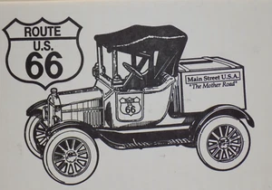 ERTL All 8 STATES ROUTE 66 SERIES MAIN STREET USA 1918 FORD PANEL TRUCK BANKS - Picture 1 of 7