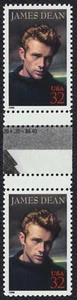 #3082 32c James Dean, Horizontal Gutter Pair [3], Mint **ANY 5=FREE SHIPPING** - Picture 1 of 1
